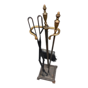 Antique Fire Tool Set