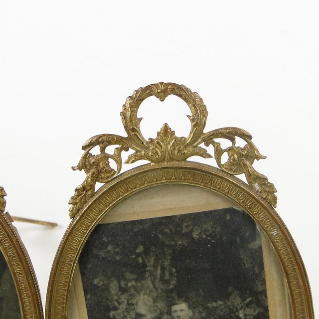 Empire Bronze Frame, 1890s For Sale - Image 12 of 15