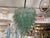 Mid-Century Modern 1980s Murano Style Large Sained Glass Chandelier For Sale - Image 3 of 5