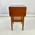 Chestnut 1970s Vintage Americana Federal Traditional Teak Drop Leaf Side Table For Sale - Image 8 of 17