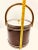 Vintage Georges Briard "Wood Grain" Pattern Ice Bucket For Sale - Image 10 of 11