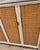 Wood Mid Century Modern Marble and Wicker Credenza For Sale - Image 7 of 10