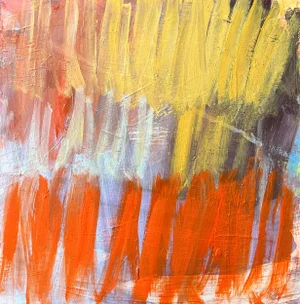Original Abstract Expressionist Painting by Brenna Giessen