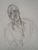 Alberto GIACOMETTI (1901-1966) (after) Portrait of Jean Genet Lithograph after a drawing by the artist On wove paper, 32 x...