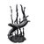Bronzed Metal Swimming Otters in Kelp Garden Fountain Sculpture For Sale - Image 10 of 16