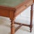 Small Antique Desk or Console Table with Green Leather Top, 1890s For Sale - Image 14 of 18