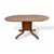 1970s Mid-Century Oval Drop Leaf Gateleg Dining Table in Teak from Morris of Glasgow, 1970s For Sale - Image 5 of 7