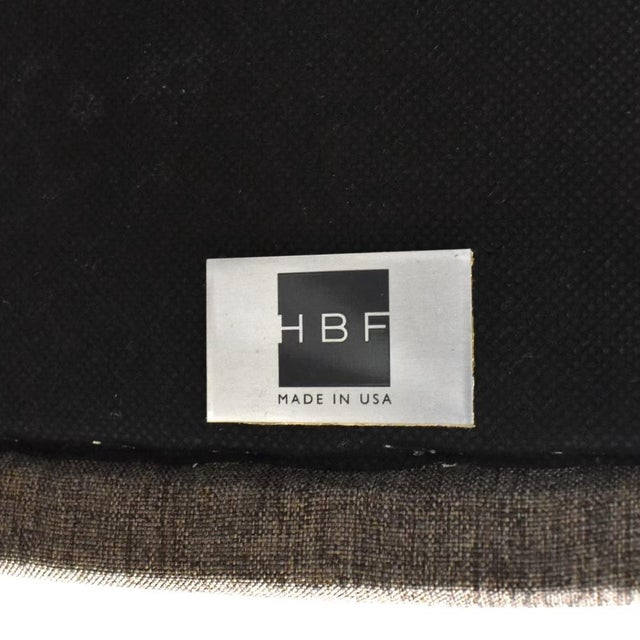 Wood Hbf Nest Lounge Chair, Swivel For Sale - Image 7 of 7