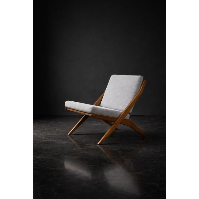 Mid-Century Swedish Scissor Chairs by Folke Ohlsson for Bodafors, 1960s, Set of 2 For Sale - Image 11 of 18