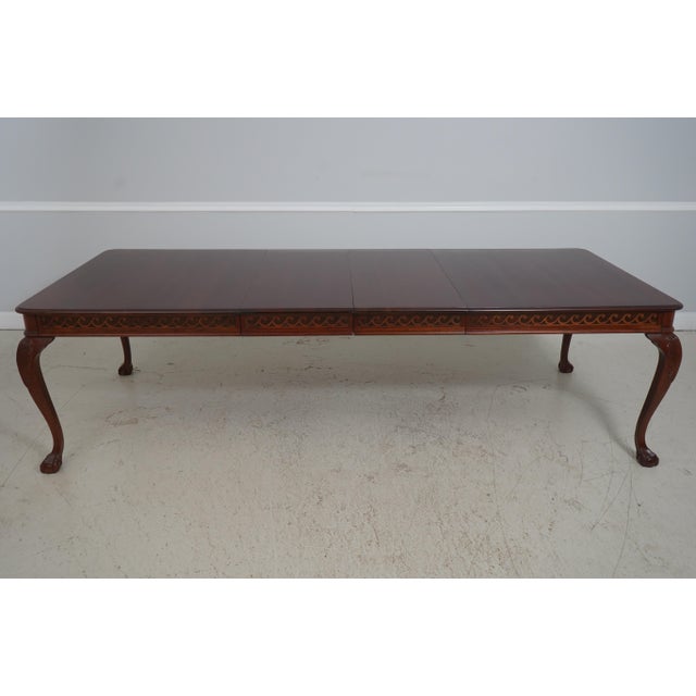 Pennsylvania House Ball & Claw Cherry Dining Room Table For Sale - Image 11 of 18