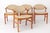 Danish Teak Dining Chairs with Beige Upholstery by Schou Andersen Møbelfabrik, 1970s, Set of 4 For Sale - Image 12 of 12