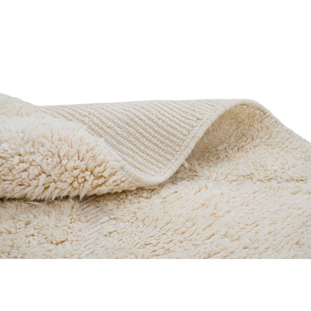 Hand-Knotted Wool Rug by Azele Studio For Sale - Image 4 of 12