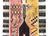 A wonderful mid-20th century Moroccan rug with a beautiful modernist pattern with multi-colored diamonds and stylized...