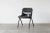 Textile Black Dorsal Chair by G. Piretti & E. Ambas, Italy, 1980s For Sale - Image 7 of 8