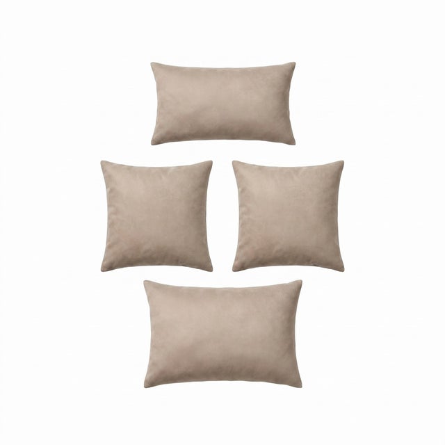 Anatolian Lumbar Kilim Pillow Cover 16'' X 16'' & 16'' X 24'' - Set of Four For Sale - Image 4 of 4