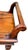 Brown 19th Century Victorian Mahogany Window Seat Hall Bench, 1850 For Sale - Image 8 of 12