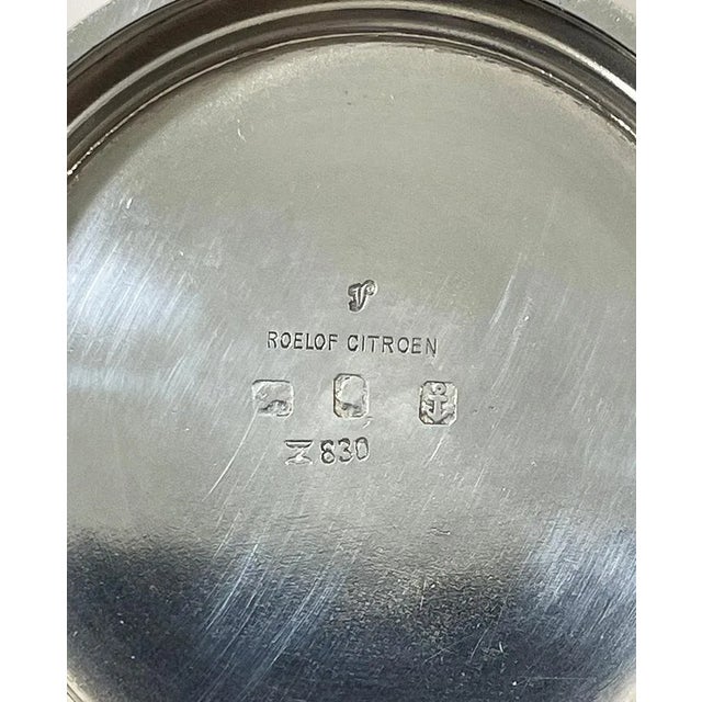 Silver Vintage Coffeepot in Sterling Silver, 1940 For Sale - Image 8 of 9