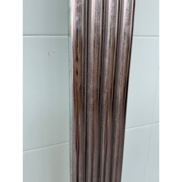 Vintage Italian Coat Hanger in Chromed Steel and Marble Base, 1970s For Sale - Image 10 of 14