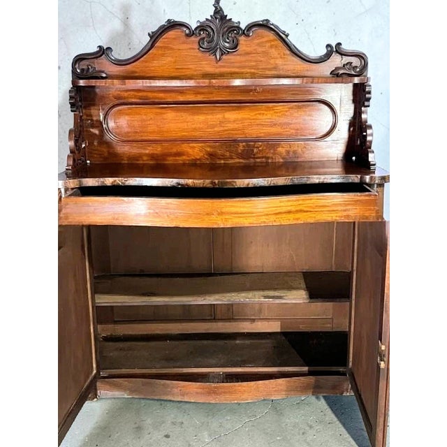 Wood Antique English Chiffonier For Sale - Image 7 of 12