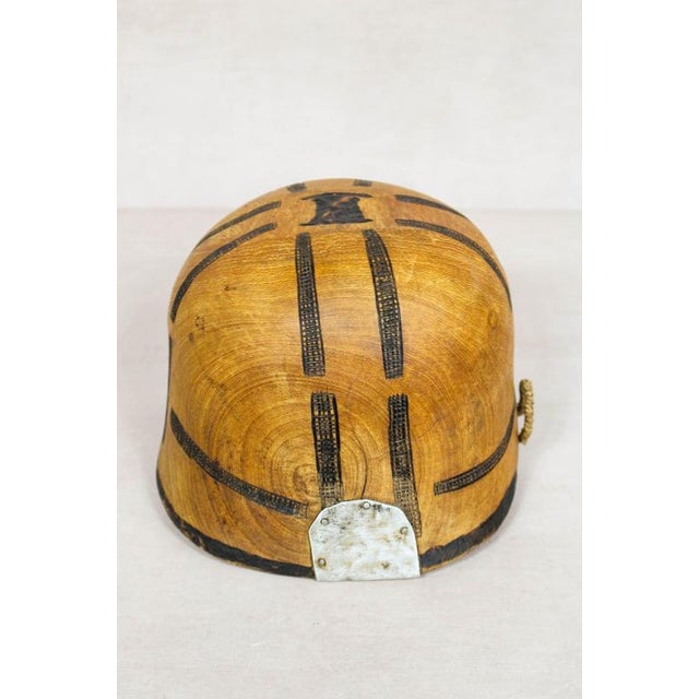 Turkana Bowl in Handcarved Wood For Sale - Image 3 of 5