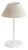 Alluna Cordless Led Lamp 10" - Ecru Linen Shade/White Base For Sale