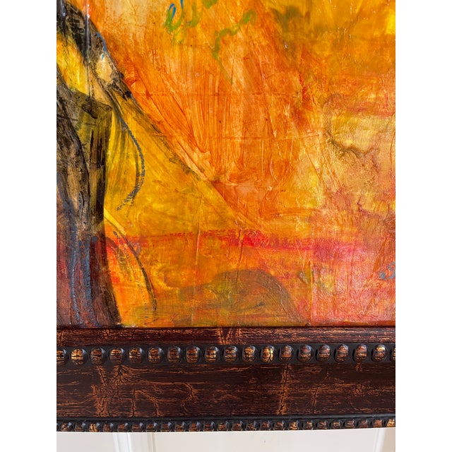 Paint Sonia Gold Portrait of Amy Winehouse "I Know I'm No Good" For Sale - Image 7 of 12
