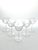 Chinoiserie 1910s Antique Fostoria “Lotus” 5 Etched Optic Cordial Wine Glasses For Sale - Image 3 of 5