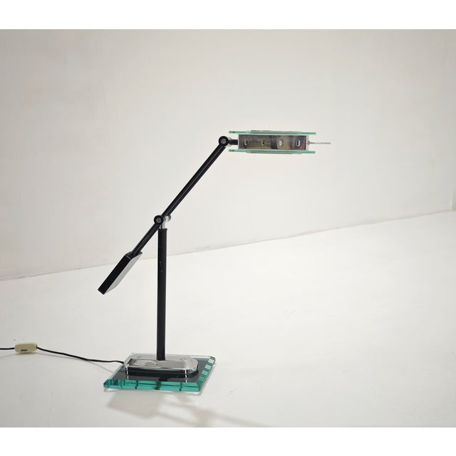 Table Lamp attributed to Robert Sonneman, Italy, 1980s For Sale - Image 18 of 18