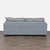 2010s Room & Board 3-Seat Modern Gray Sofa With Pillow For Sale - Image 5 of 9