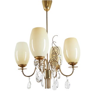 Chandelier Paavo Tynell Attr. Produced by Idman For Sale