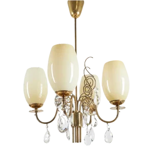 Chandelier Paavo Tynell Attr. Produced by Idman