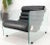 Fabio Lenci Hyaline Chair Lounge Glass Black Leather, 1974 For Sale - Image 12 of 13
