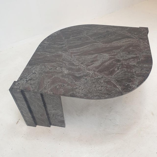 Italian Granite Coffee Table, 1980s For Sale - Image 3 of 18