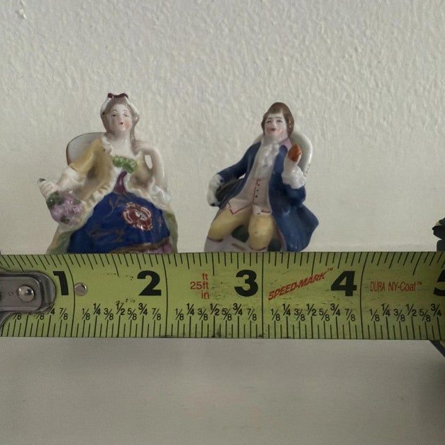Two Antique Figurines Made by Sitzendorf In Germany - Late 19th / Early 20th For Sale In Milwaukee - Image 6 of 6