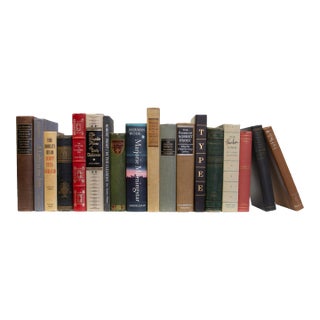 Decorative Books - Vintage American Classics Book Bundle - Subject Books by the Foot For Sale