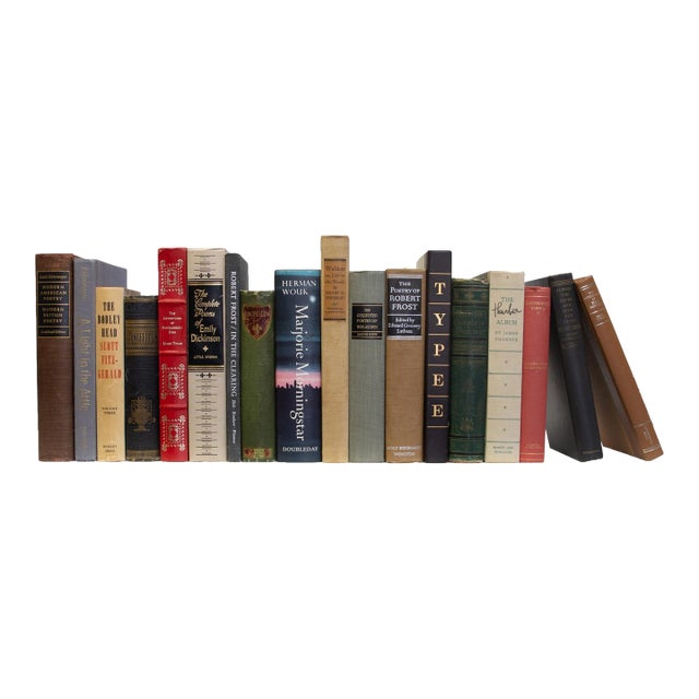 Decorative Books - Vintage American Classics Book Bundle - Subject Books by the Foot For Sale
