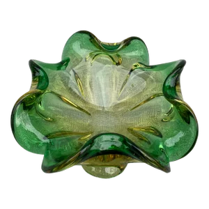 Mid Century Modern Murano Art Glass Catchall Ashtray