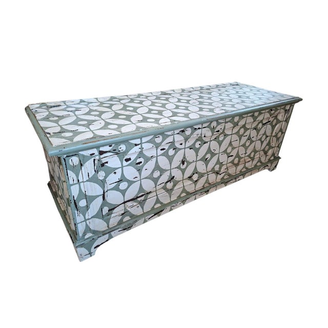 1960s Vintage Andalusian Wooden Chest, 1960 For Sale - Image 5 of 17