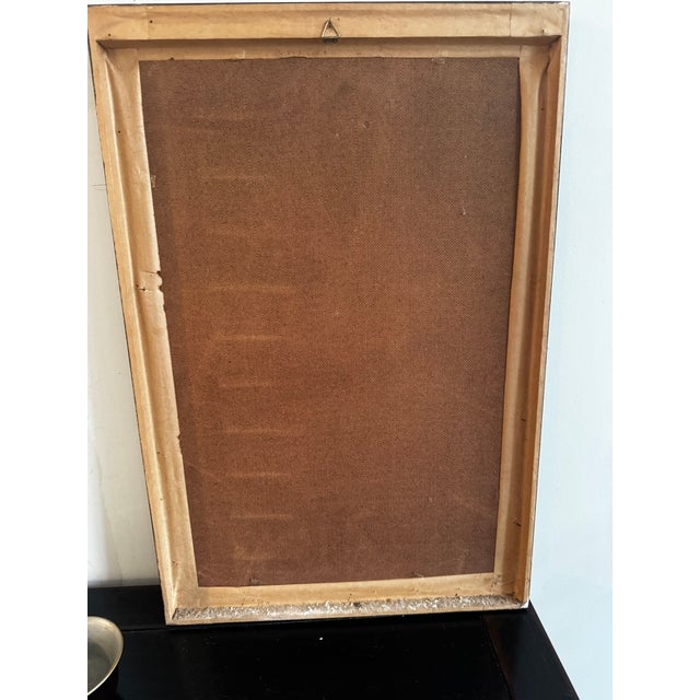 Vintage French Musée Marmottan “Collections 1er Empire” Museum Poster, Framed For Sale In New York - Image 6 of 6