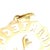 Gold Chantecler Capri 18k Large Logo Piazzetta Charm For Sale - Image 8 of 9