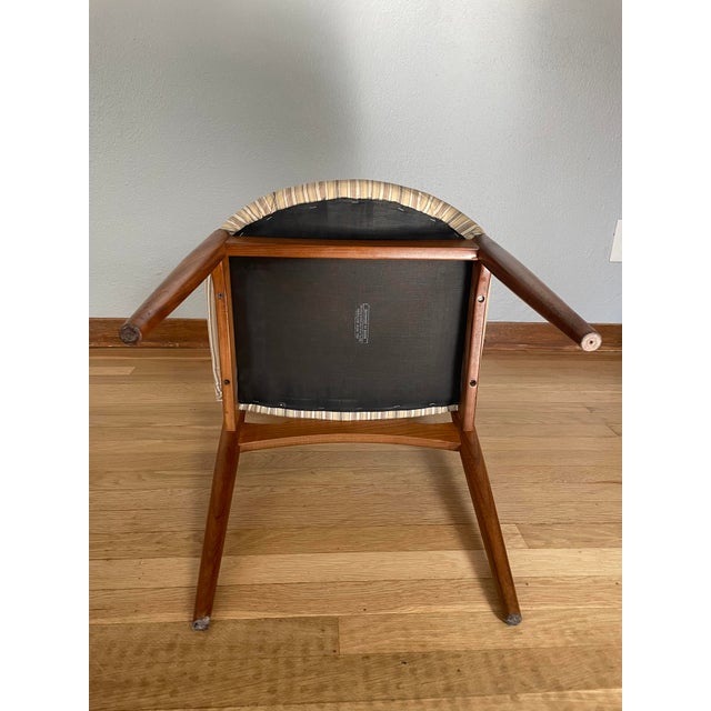 1960s Danish Mid Century Modern Jydsk Møbelindustri Skanderborg Dining Chair For Sale - Image 6 of 11