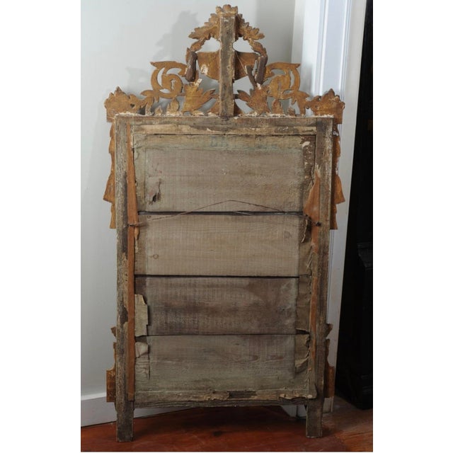 Gold 19th Century Adam Style Giltwood Mirror For Sale - Image 8 of 8