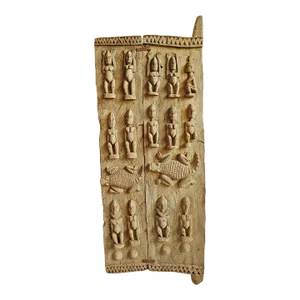 Mid 20th Century Authentic Dogon Granary Door