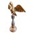 European Carved Wood Bird Sculpture on Finial 12.25" H For Sale