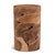 Brown Teak Root Cylinder End Side Table For Sale - Image 8 of 13