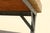 1950s Industrial Butcher Block Workstation Table With Steel Frame, Drawer & Removable Galvanized Trays For Sale - Image 14 of 18
