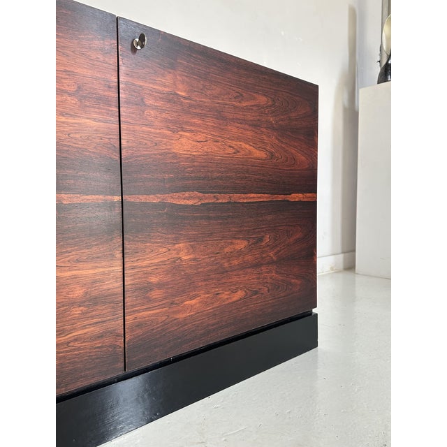 Brown Modern Palisander Sideboard by Oswald Vermaercke for V-Form, 1960s For Sale - Image 8 of 12