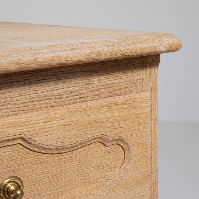 Louis XV Oak Chest of Drawers, Rococo Style, France, Circa 1970 For Sale - Image 12 of 16