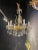 Gold 1930’s French Bagues Chandelier For Sale - Image 8 of 10