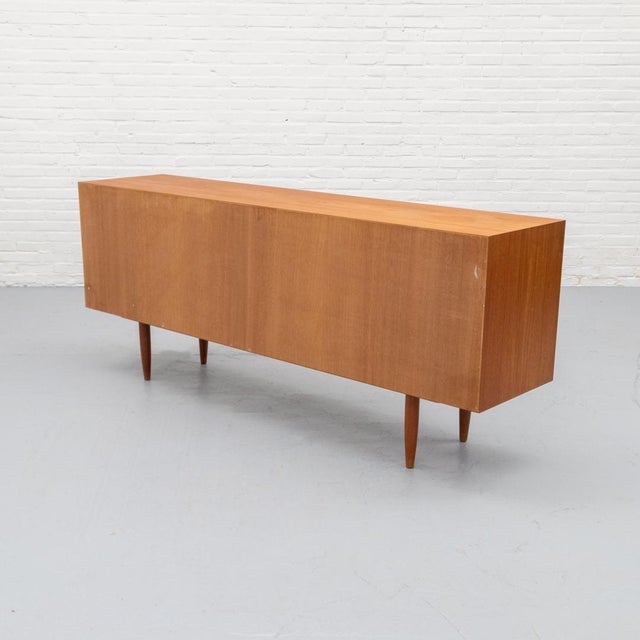 Brown Sideboard by Axel Christensen for ACO Møbler, 1960s For Sale - Image 8 of 18